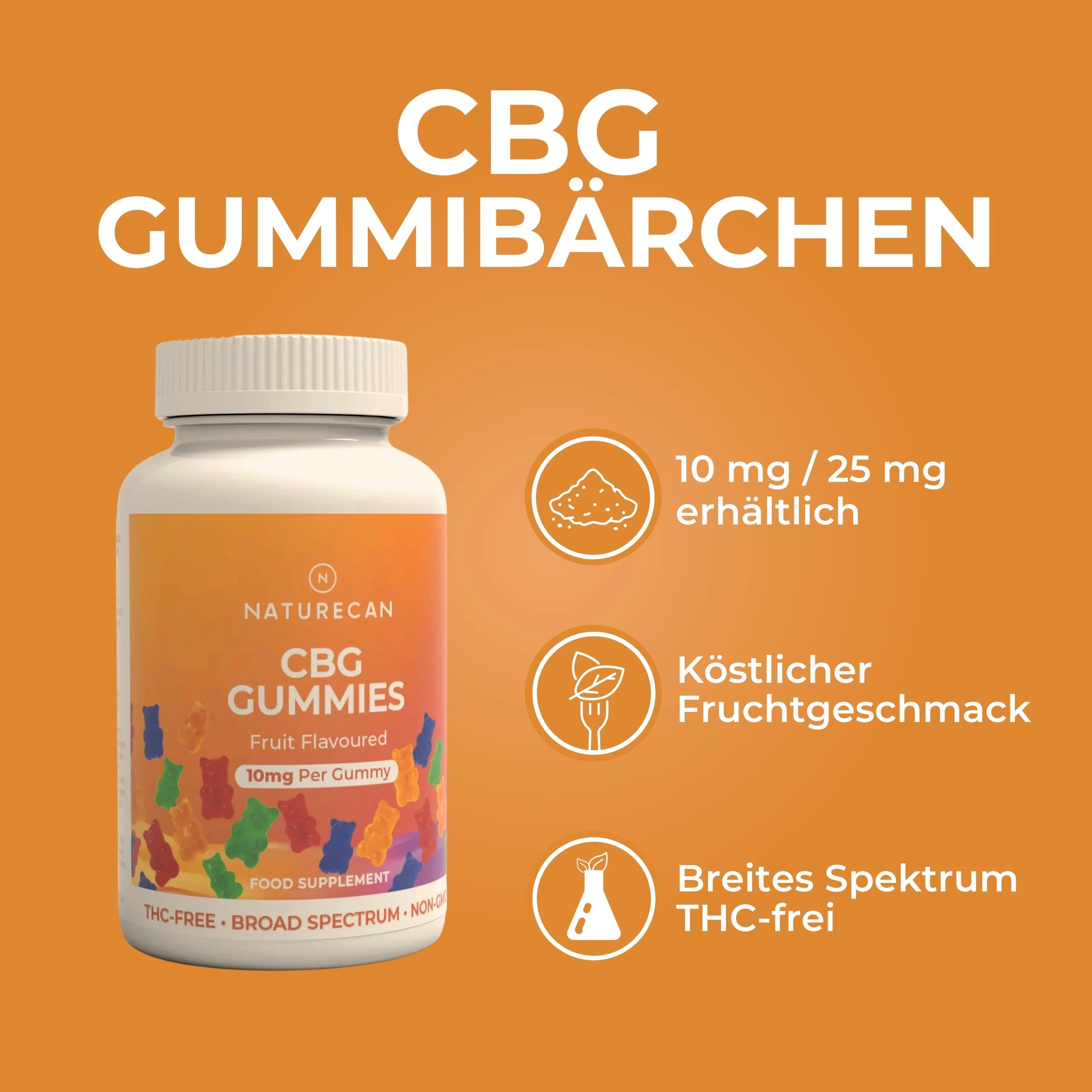 Vegane CBG Gummies