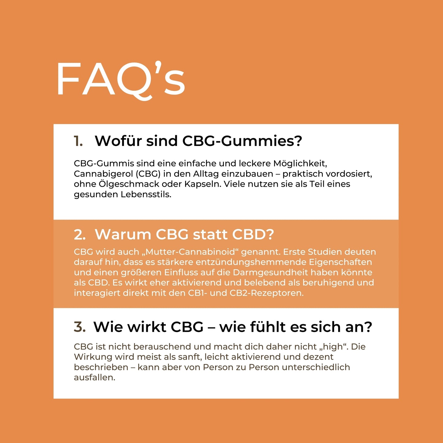 Vegane CBG Gummies