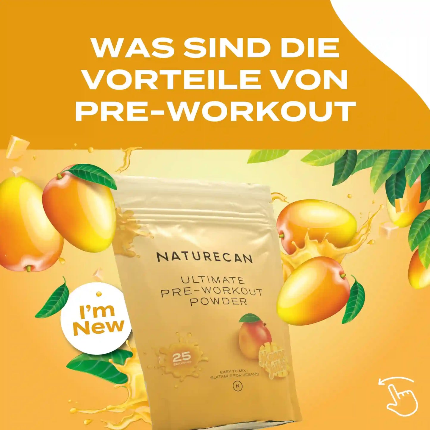 Vorteile Naturecan Pre-Workout