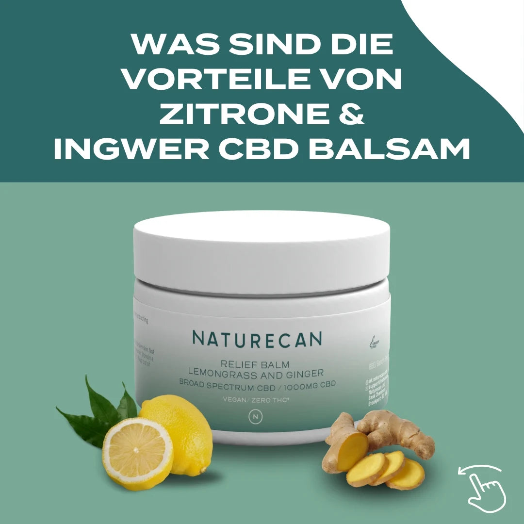 CBD Multi-Balsam - Zitrone und Ingwer