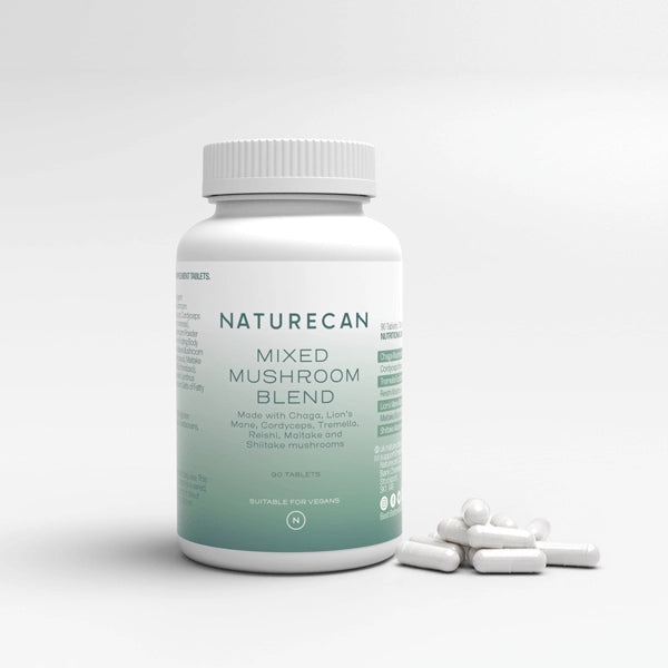 Vitalpilz Komplex mit Lions Mane, Chaga und Reishi