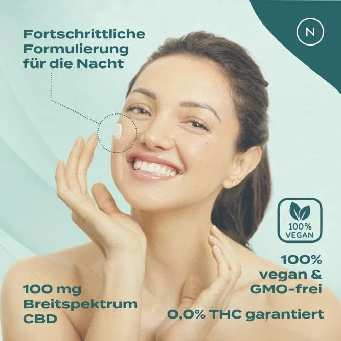 CBD Gesichtscreme für die Nacht