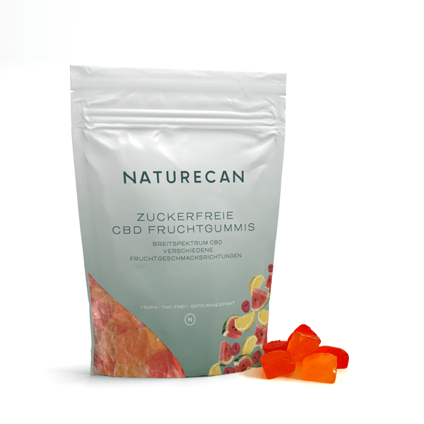 CBD Fruchtgummis Zuckerfrei Naturecan