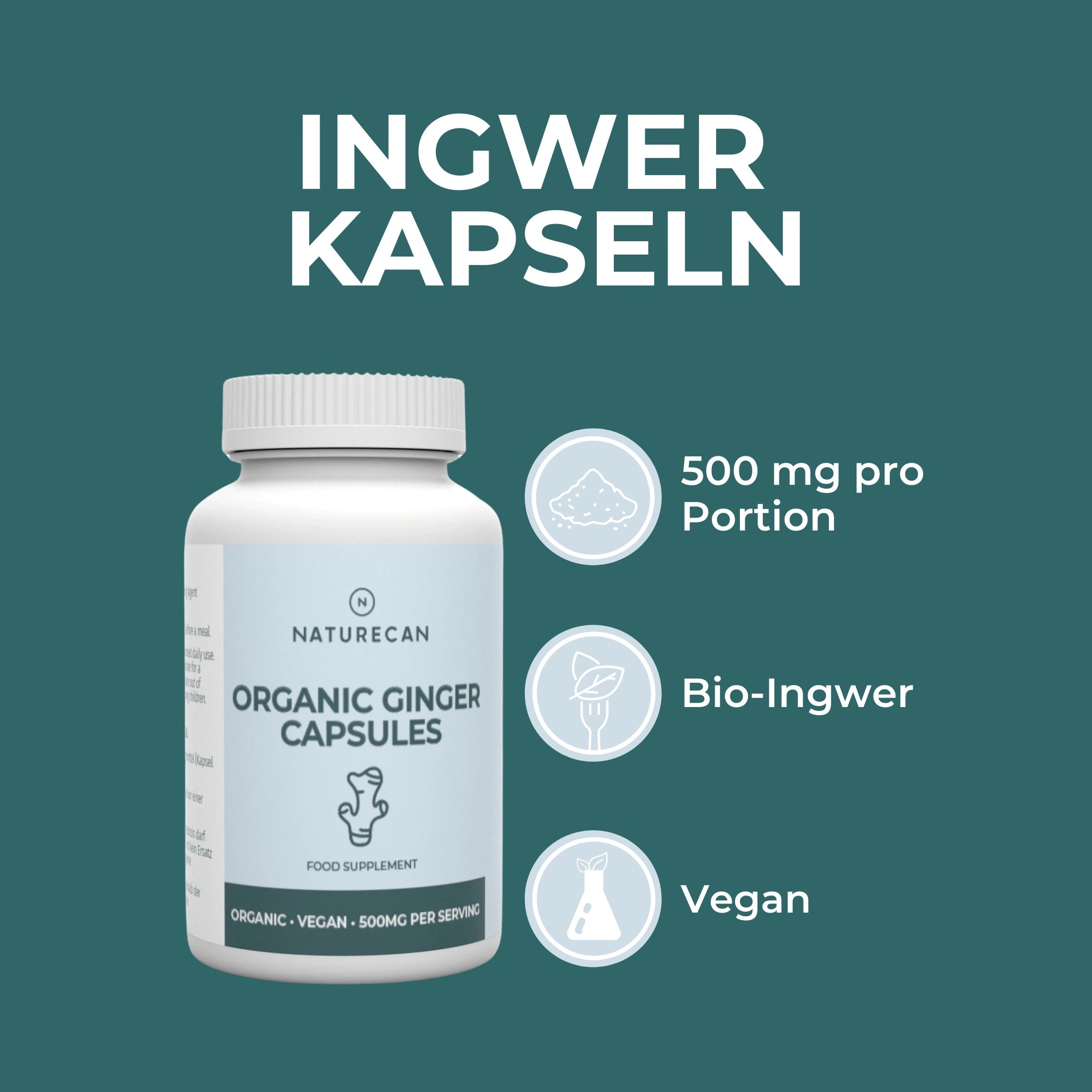 Ingwer Kapseln