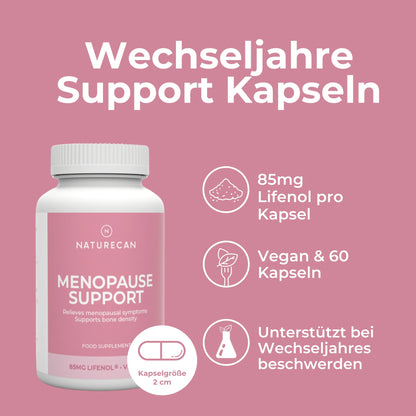 Wechseljahre Support Kapseln