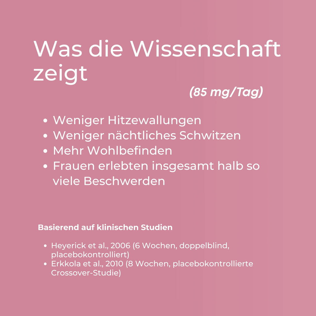 Wechseljahre Support Kapseln