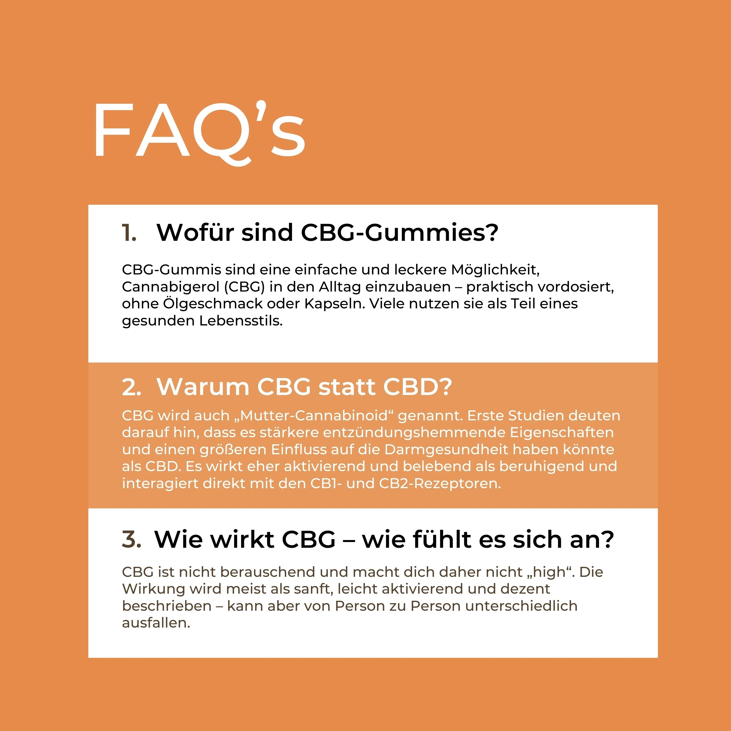 Vegane CBG Gummies