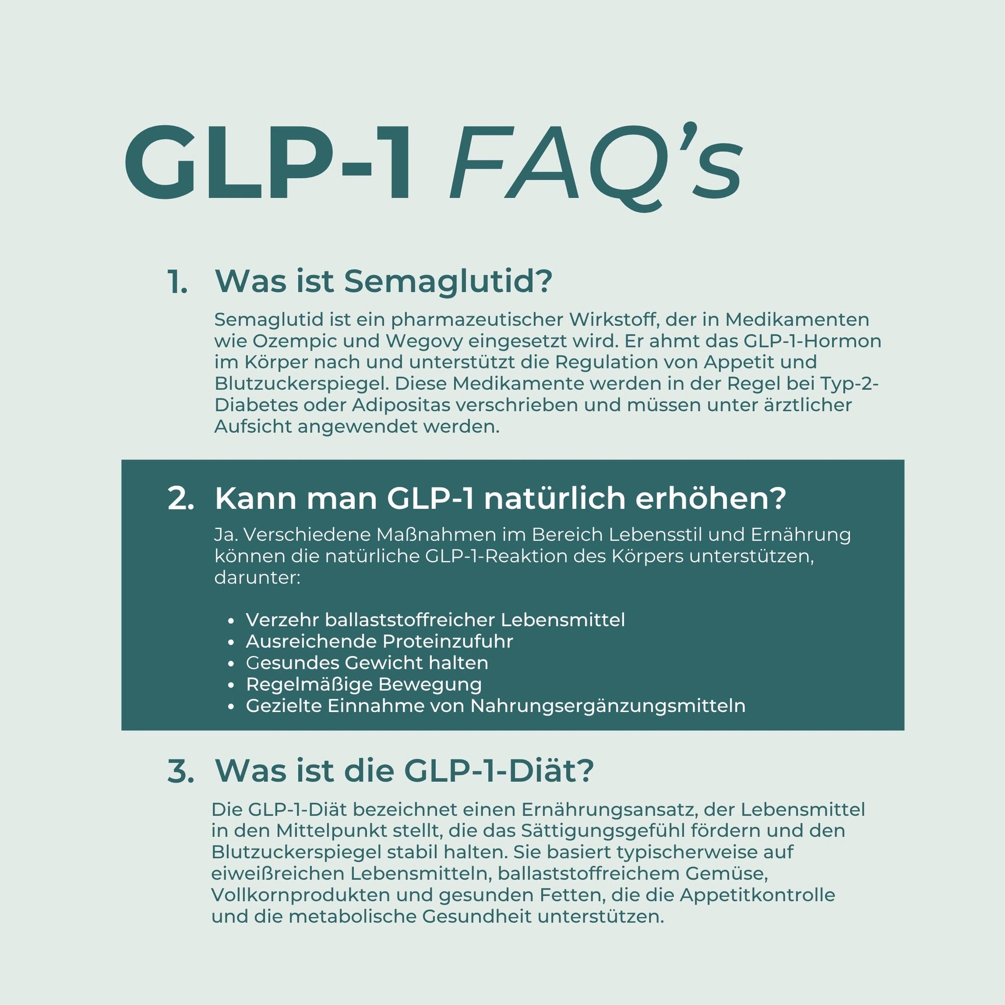 GLP-1 Supplement