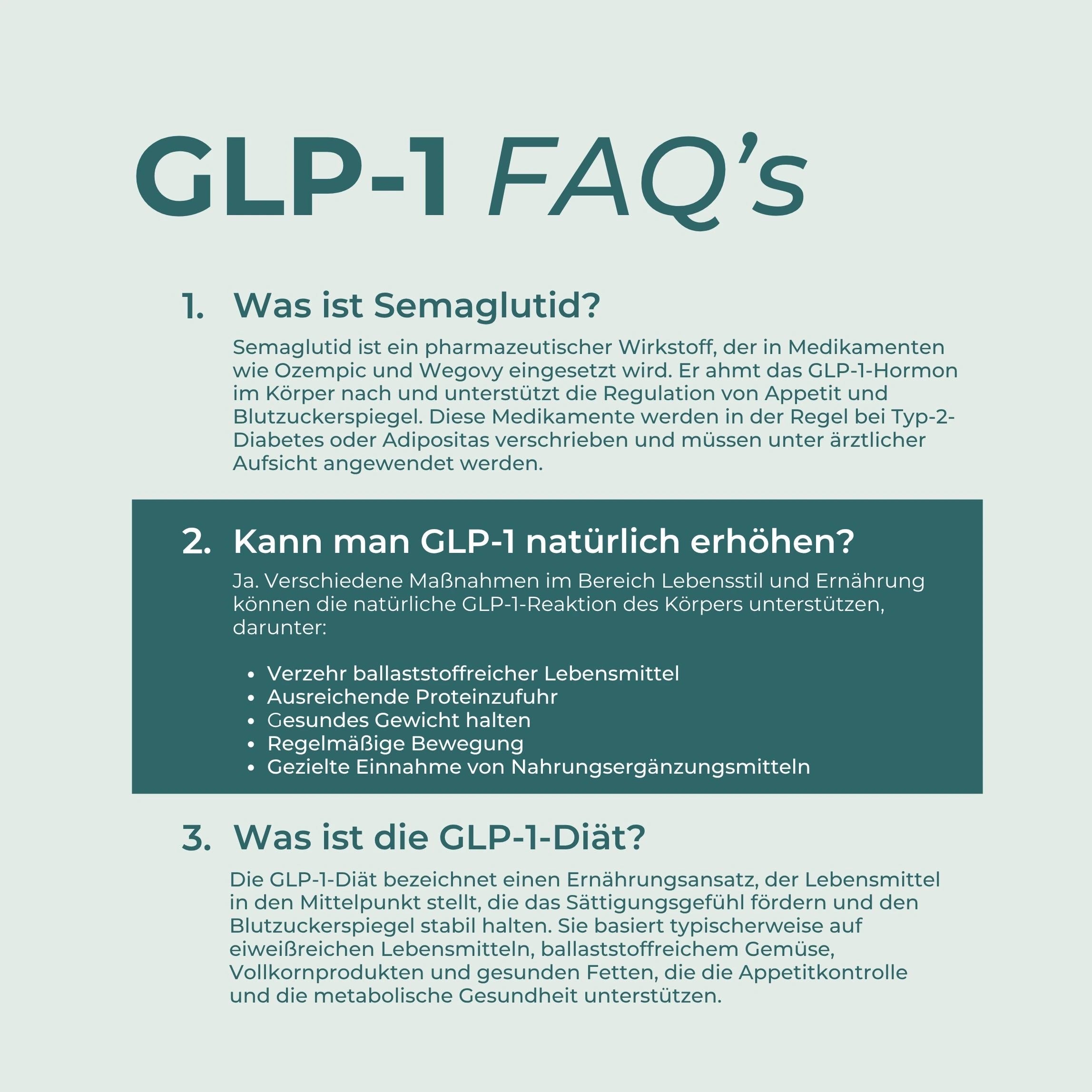 GLP-1 Supplement