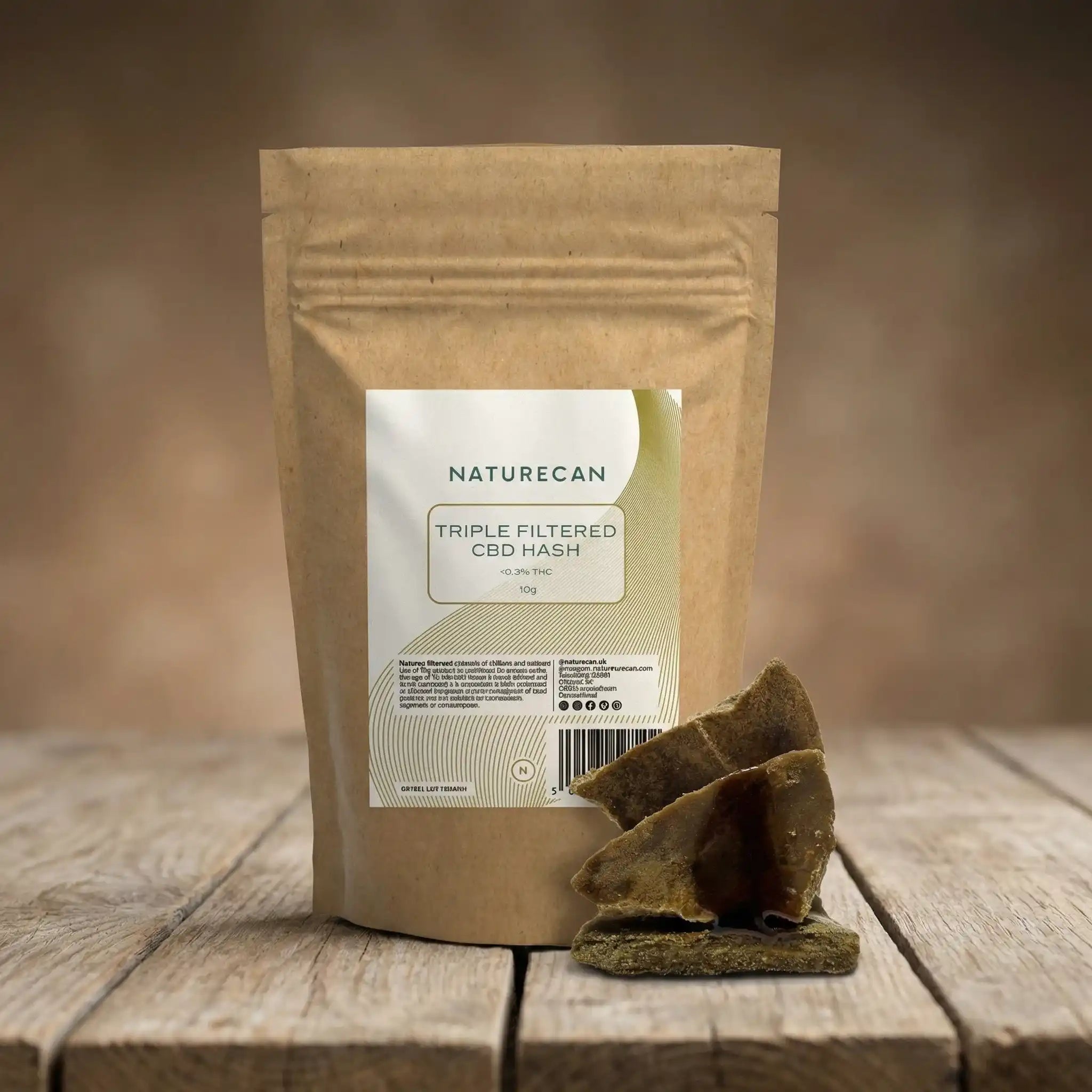 CBD Hash Triple Filtered