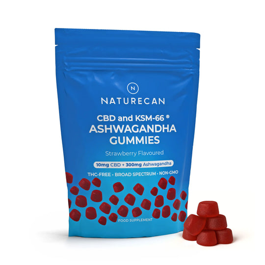 CBD-Ashwagandha-Gummibärchen zur Entspannung