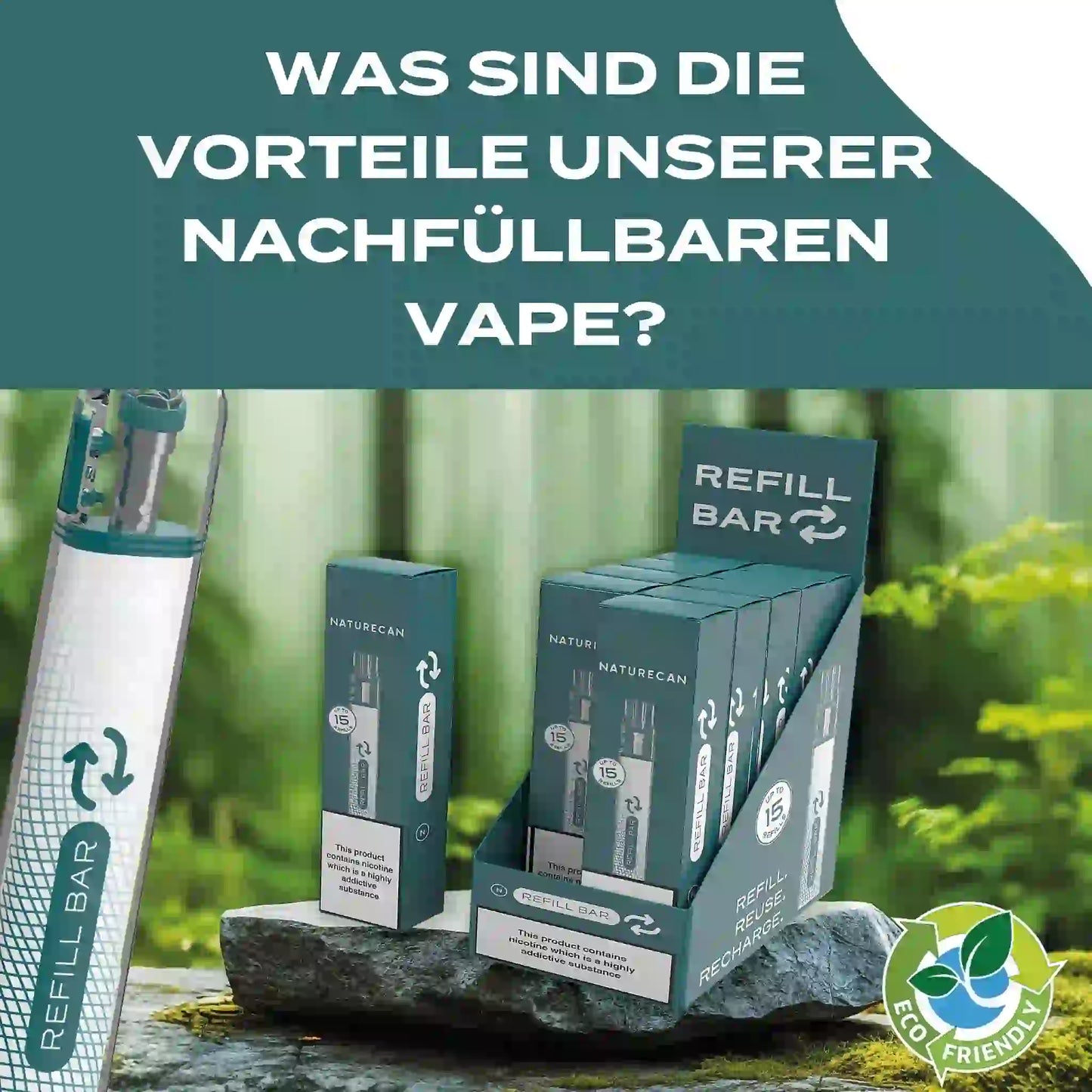 Vorteile von nachfüllbare Vape