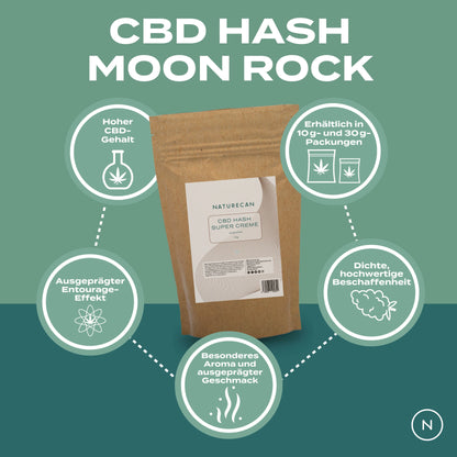 CBD Hash - Moon Rock