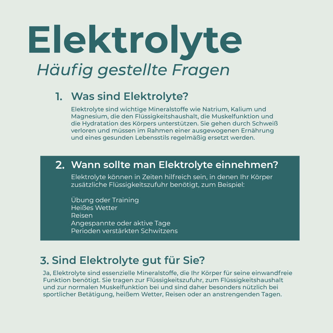 Elektrolyte