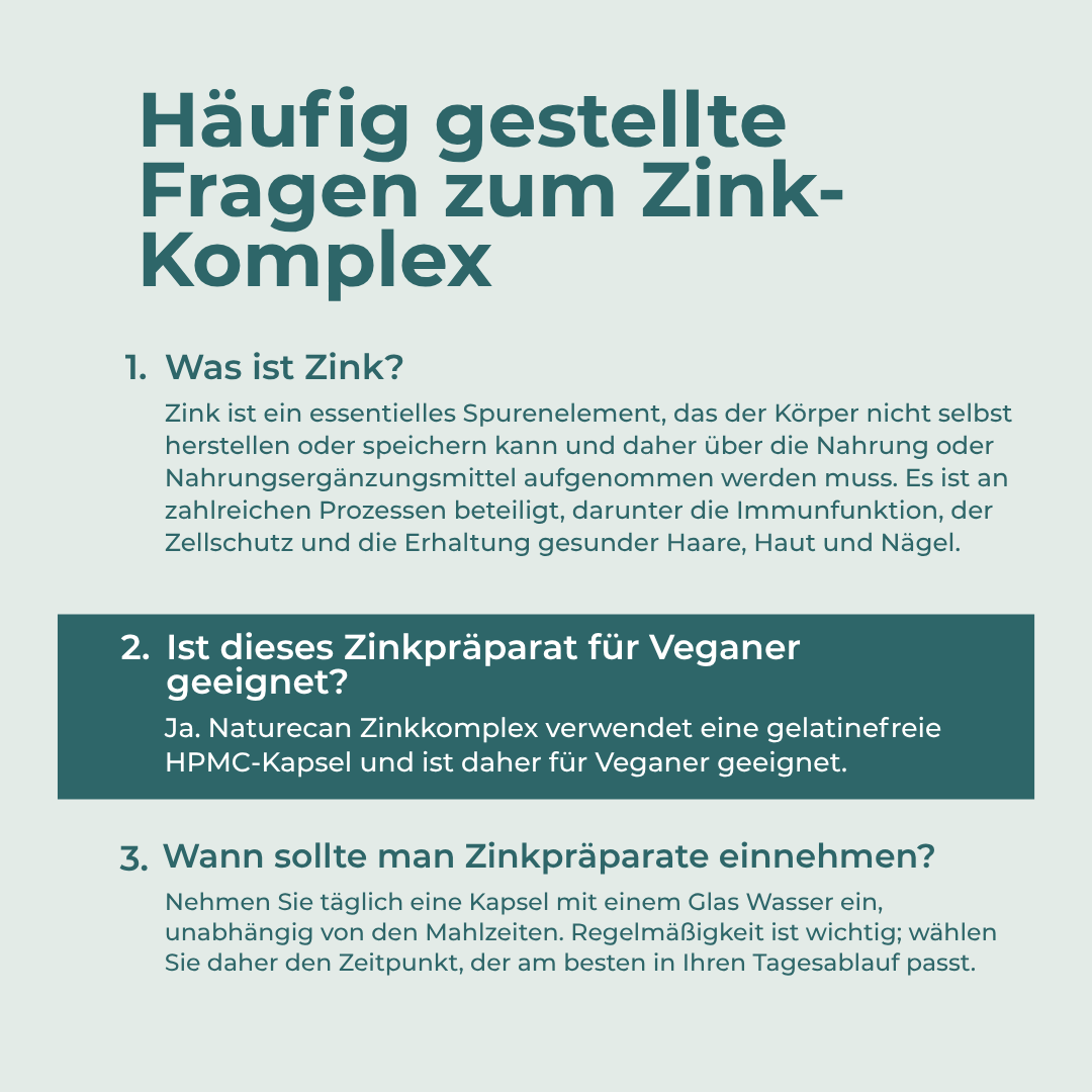 Zink+ Kapseln
