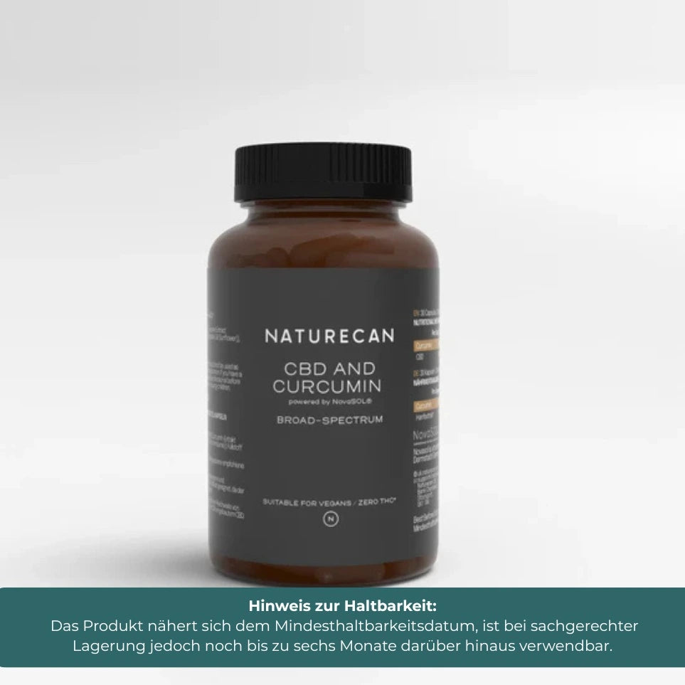 Liquid Gold | CBD und Kurkumin Kapseln