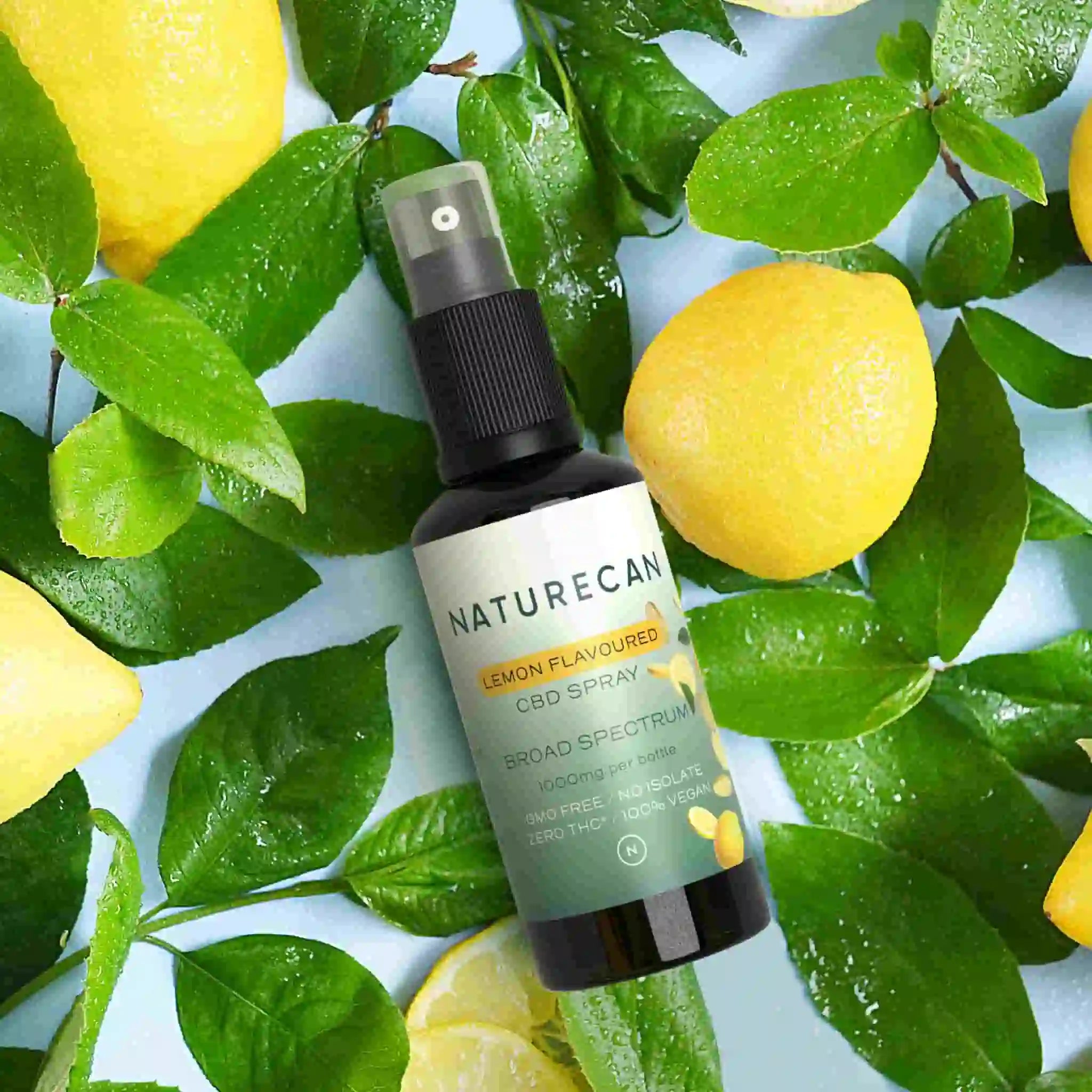 CBD Spray mit Zitronengeschmack