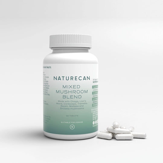 Vitalpilz Komplex mit Lions Mane, Chaga und Reishi