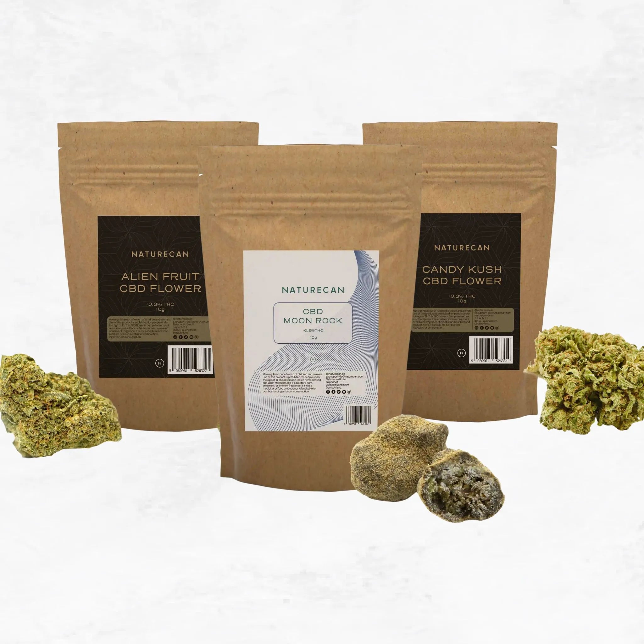 CBD-Blüten – Premium-Paket mit Moonrock