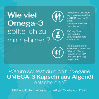 Vegane Omega-3 Kapseln